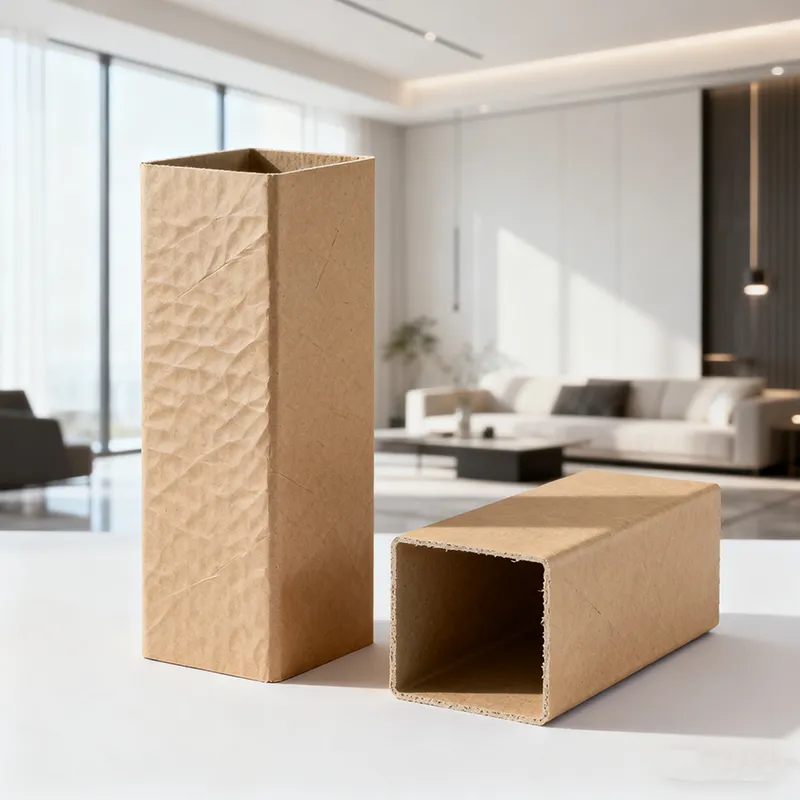 Tabung Kertas Square Ramah Lingkungan